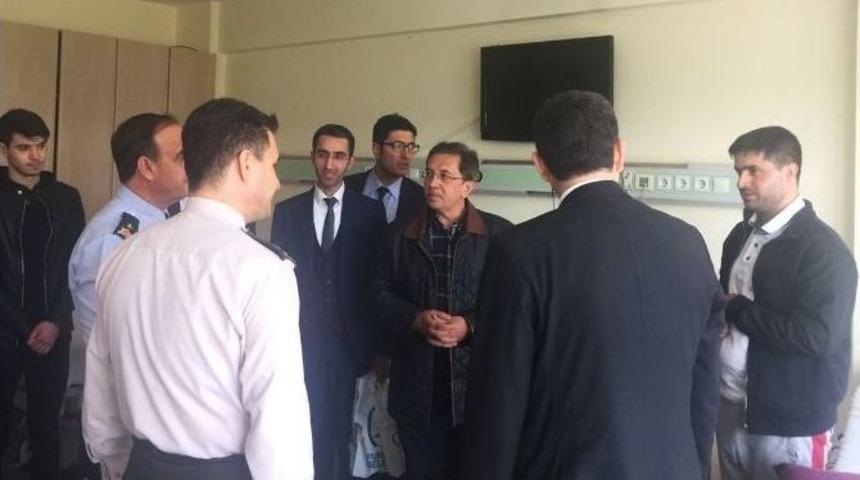 Başkan &Ccedil;etin, Gata&rsquo;da Gazileri Ziyaret Etti