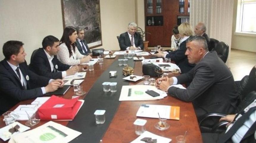 B&uuml;y&uuml;kşehir Başkan Vekili, Kosava&rsquo;dan Gelen Heyeti Ağırladı