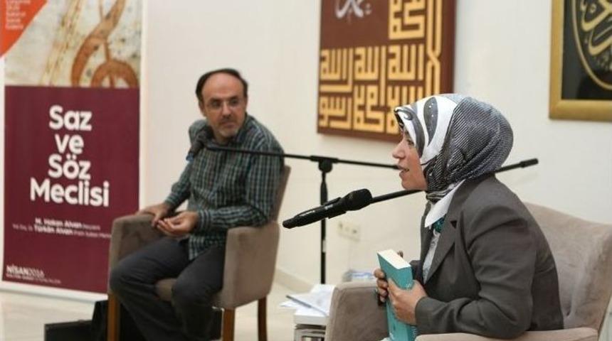 Sanat Galerisinde &ldquo;saz Ve S&ouml;z Meclisi&rdquo; S&ouml;yleşisi Ger&ccedil;ekleşti
