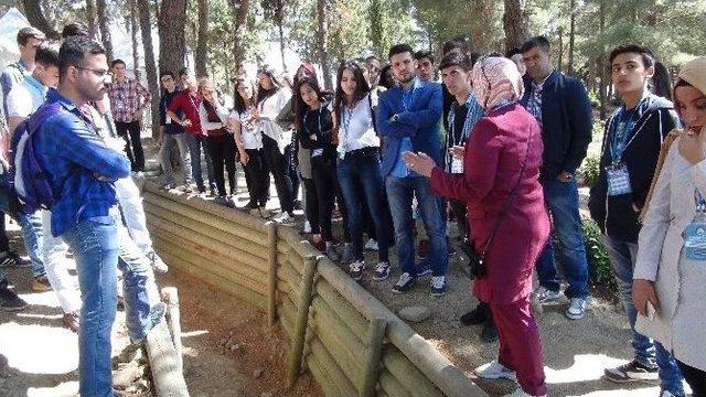 Gaziantepli Öğrenciler Çanakkale’de Tarihe Yolculuk Yaptı