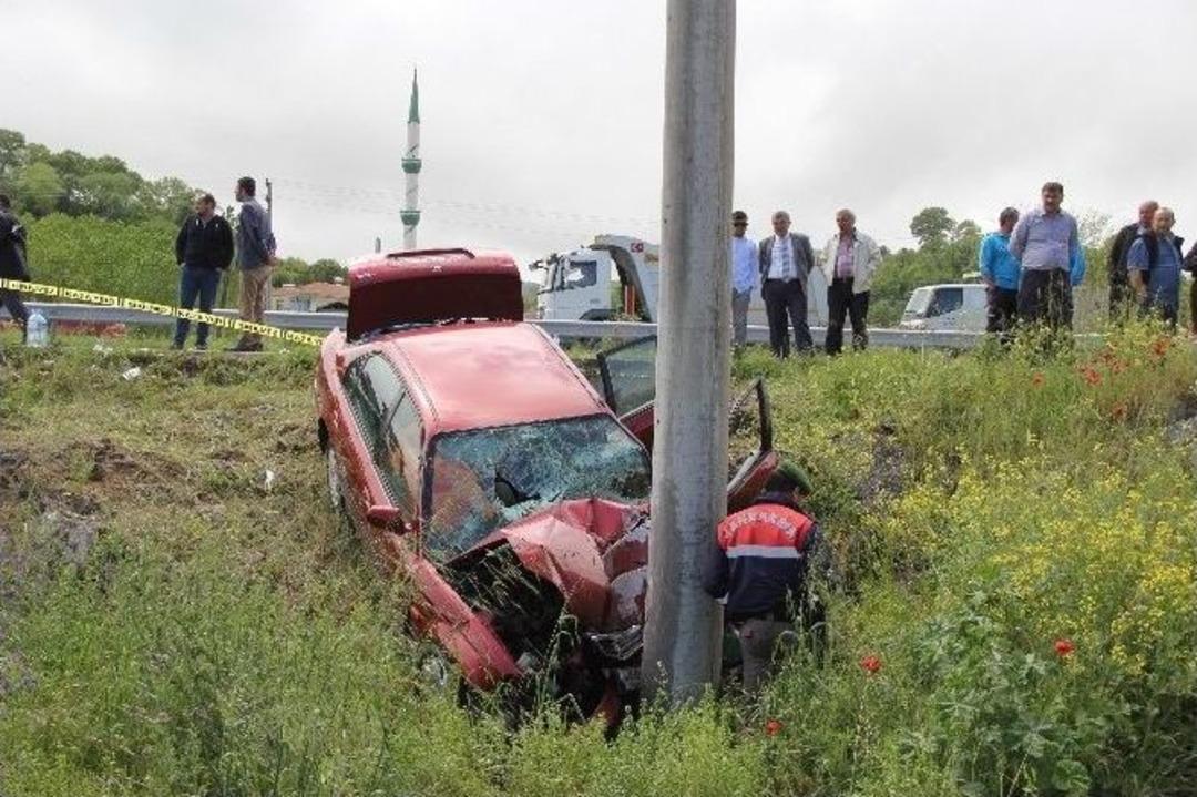 Bebeğini Hastaneye G&ouml;t&uuml;r&uuml;p D&ouml;nerken Kazada &Ouml;ld&uuml;