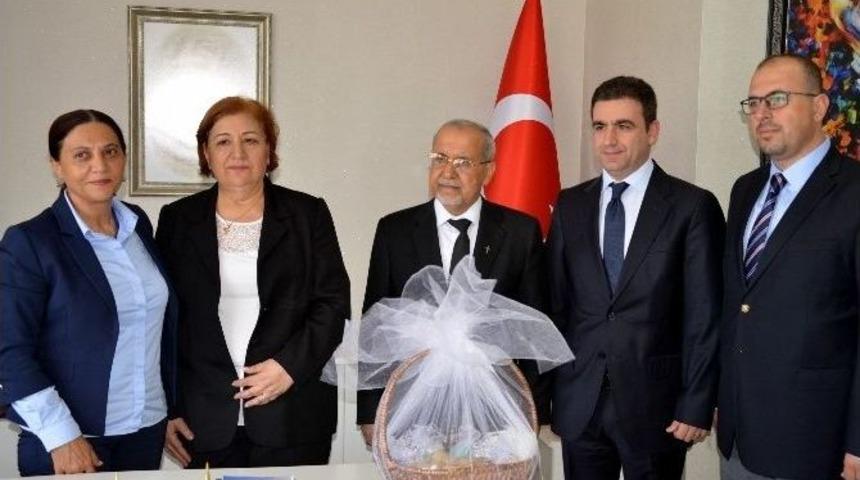 Ortodoks Kilisesi Yetkilileri Eş Başkan Mutlu&rsquo;yu Ziyaret Etti