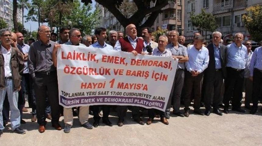 Mersin&rsquo;de 1 Mayıs Kutlamalarında Anlaşma Sağlandı