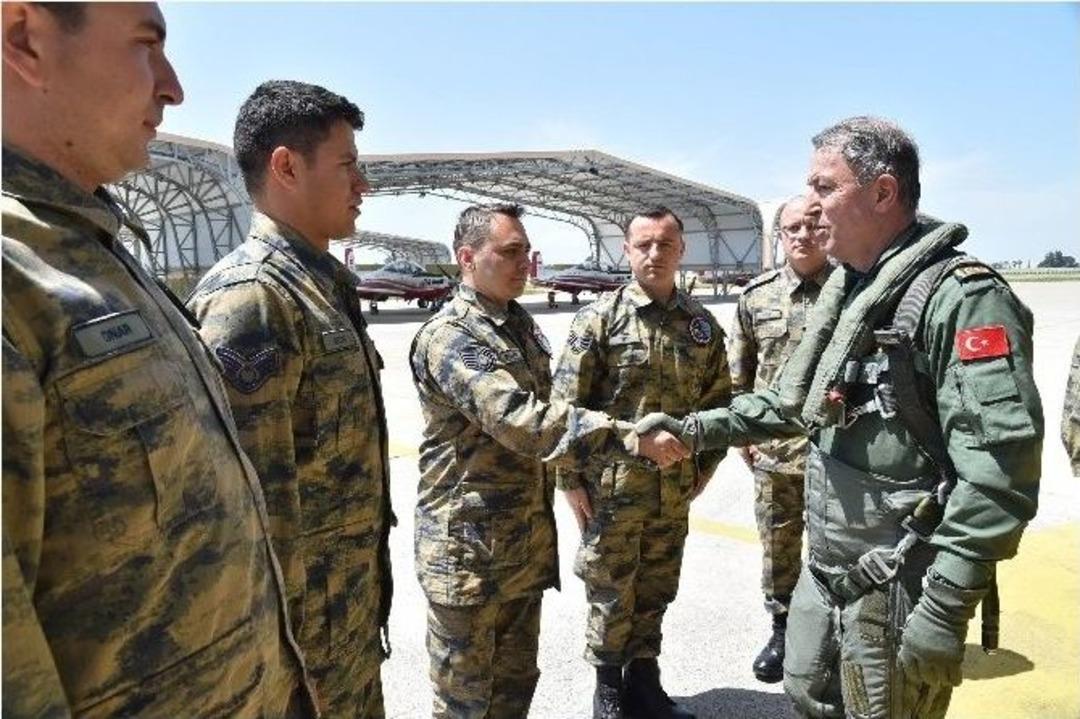 Genelkurmay Başkanı Orgeneral Akar, İzmir&rsquo;deki Birliklerde İnceleme Ve Denetimlerde Bulundu