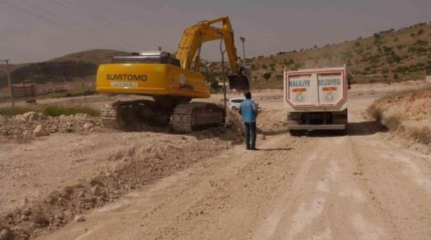Haliliye Belediyesi, 3 Mahallede 66 Yeni Yol A&ccedil;tı
