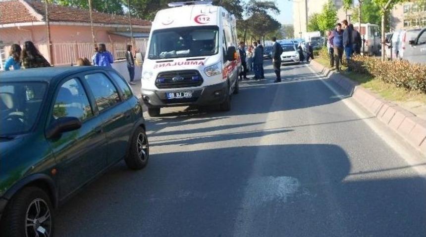 Teog Yolunda Acı Kaza: 1 Yaralı