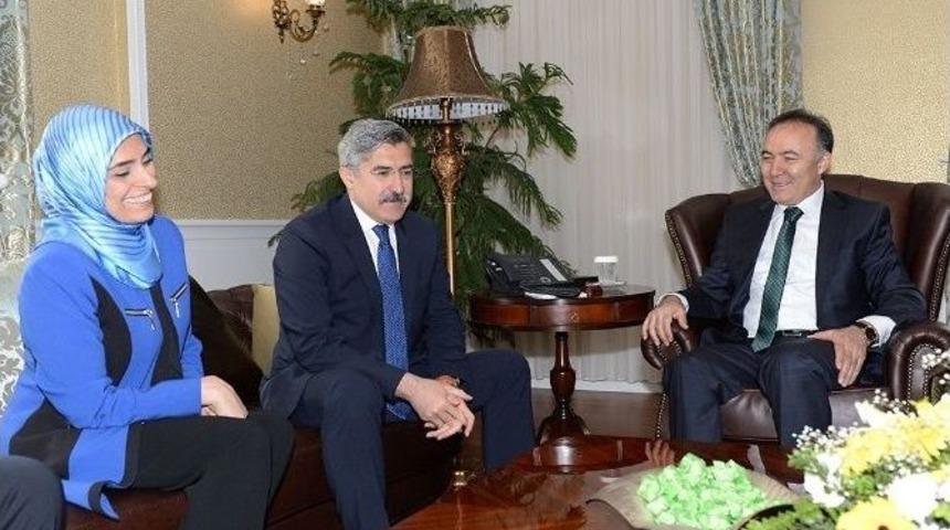 Bakan Yardımcısı Yayman&rsquo;dan Vali Altıparmak&rsquo;a Ziyaret