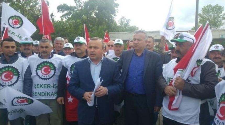 Şeker-iş&rsquo;ten &lsquo;fazla Mesai Eylemi&rsquo;