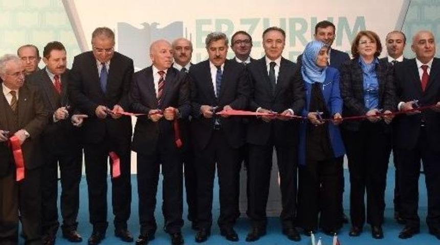 Erzurum Kitap Fuarı A&ccedil;ıldı