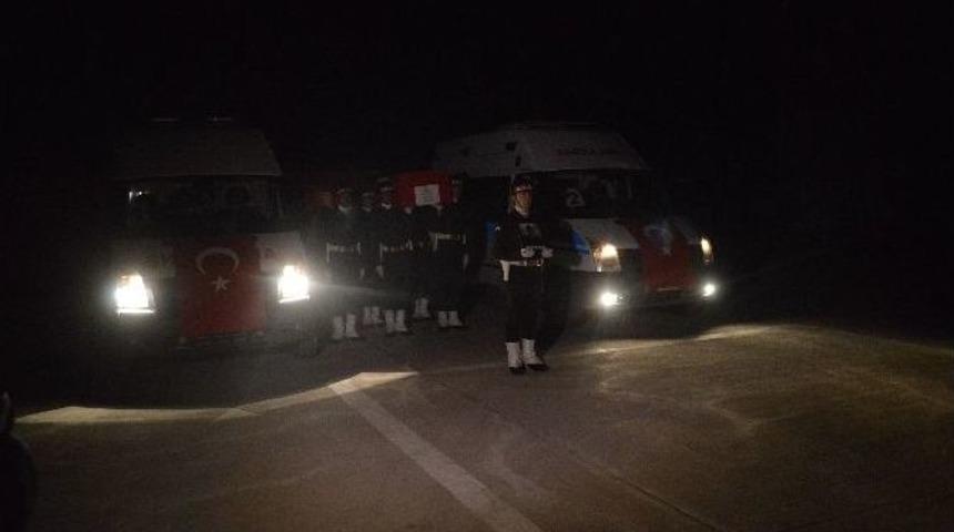 Şırnak Şehitleri Memleketlerine Uğurlandı