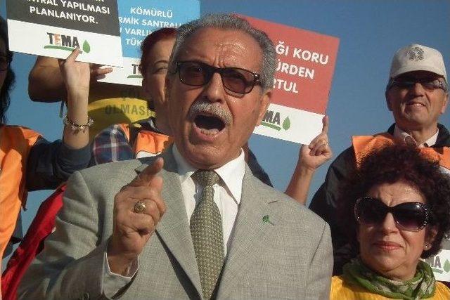 Aydın Tema’dan Bisikletli Termik Santral Tepkisi