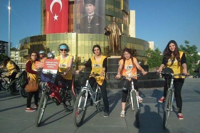 Aydın Tema’dan Bisikletli Termik Santral Tepkisi