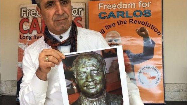 (özel) Çakal Carlos Heykeli Venezuella Yolunda Kayboldu