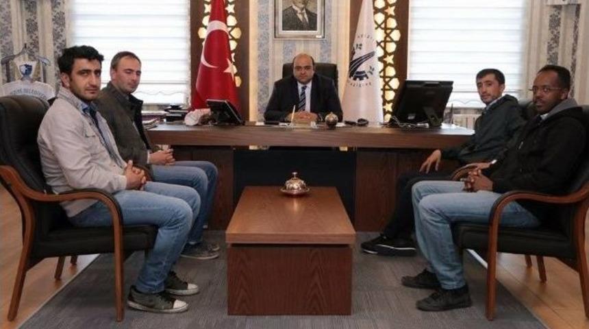 Başkan Orhan&rsquo;a Teşekk&uuml;r Ziyareti