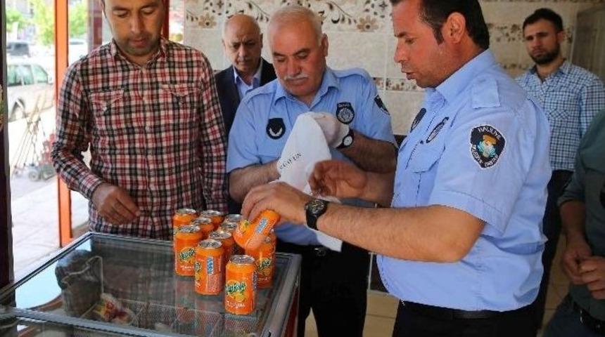 Zabıta Ekiplerinden Gıda Satışı Yapan İşyerlerine Denetim