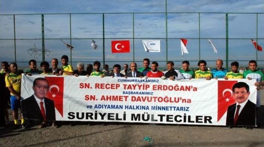 Adıyaman &Ccedil;adırkent&rsquo;te Dostluk Ve Kardeşlik Ma&ccedil;ı