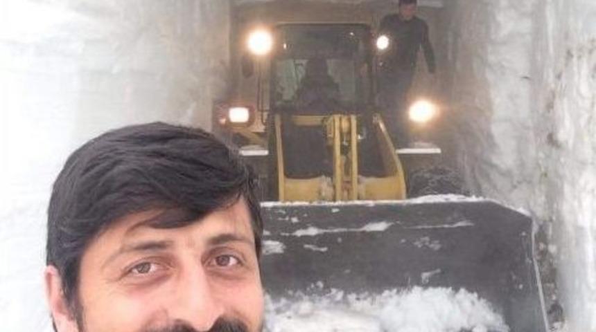 Karda &ldquo;yok B&ouml;yle&rdquo; Yol A&ccedil;ma &Ccedil;alışması