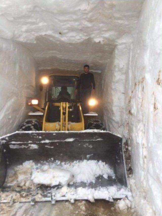 Karda “yok Böyle” Yol Açma Çalışması