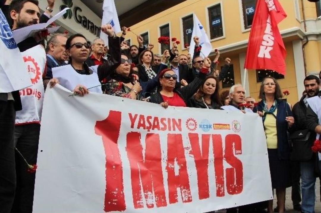 Sendikalardan Taksim&rsquo;de 1 Mayıs A&ccedil;ıklaması