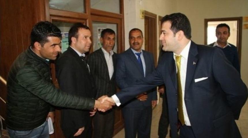 Kaymakam Fırat, İl&ccedil;e Milli Eğitim M&uuml;d&uuml;rl&uuml;ğ&uuml;n&uuml; Denetledi