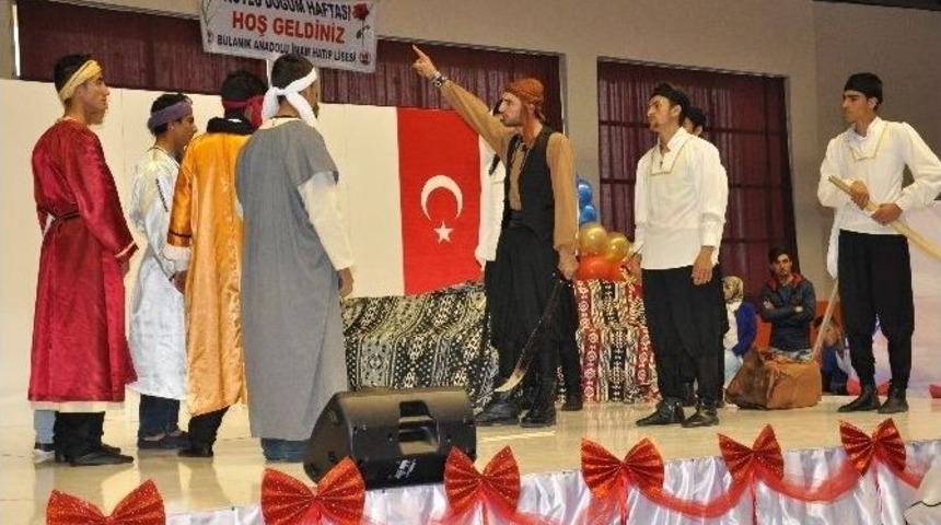 Bulanık Anadolu İmam Hatip Lisesinde Kutlu Doğum Etkinliği