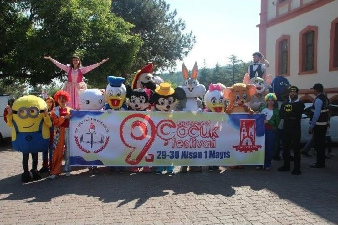 Bilecik &Ccedil;ocuk Festivali İle Rengarenk