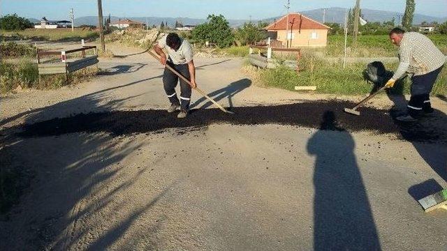 Alaşehir Belediyesi’nden Asfalt Çalışması