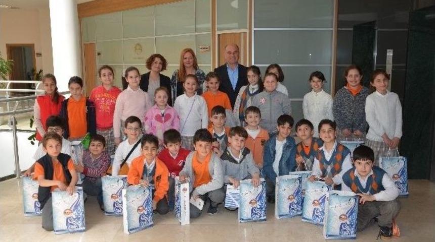 &Ouml;ğrencilerden K&ouml;rfez Belediyesine Ziyaret