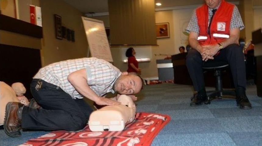 Belediye Personeline İlk Yardım Eğitimi