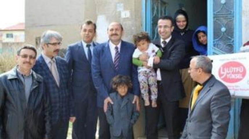 Bolvadin&rsquo;de İhtiya&ccedil; Sahibi Suriyeli Ailelere Yardım Dağıtıldı