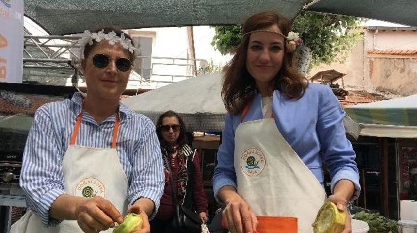 Enginar, Re&ccedil;elinden Yaprağına Tariflerle Urla Festivalinde