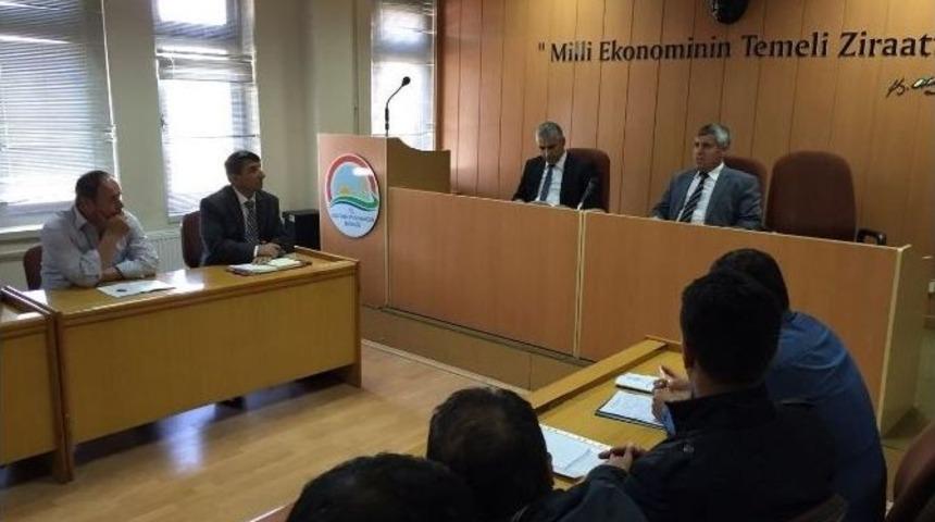 &Ccedil;atak Projesi Bilgilendirme Ve Değerlendirme Toplantısı Yapıldı