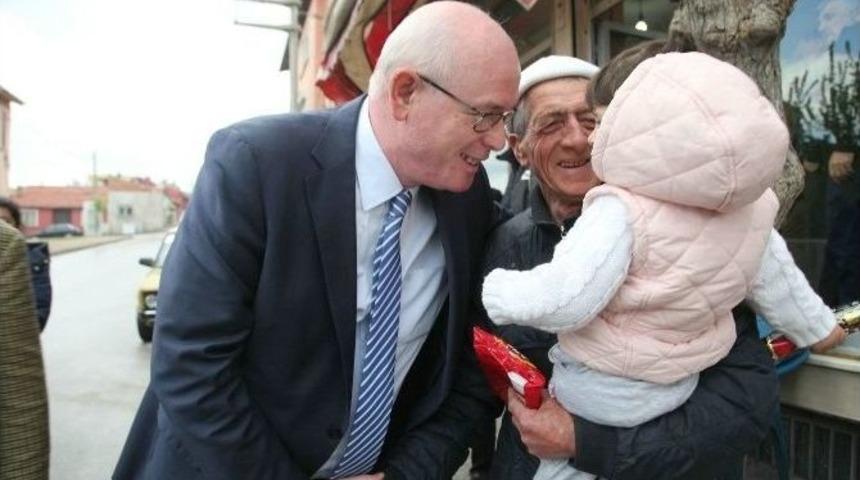 Başkan Kurt Alan &Ccedil;alışmalarına Erenk&ouml;y&rsquo;de Devam Etti