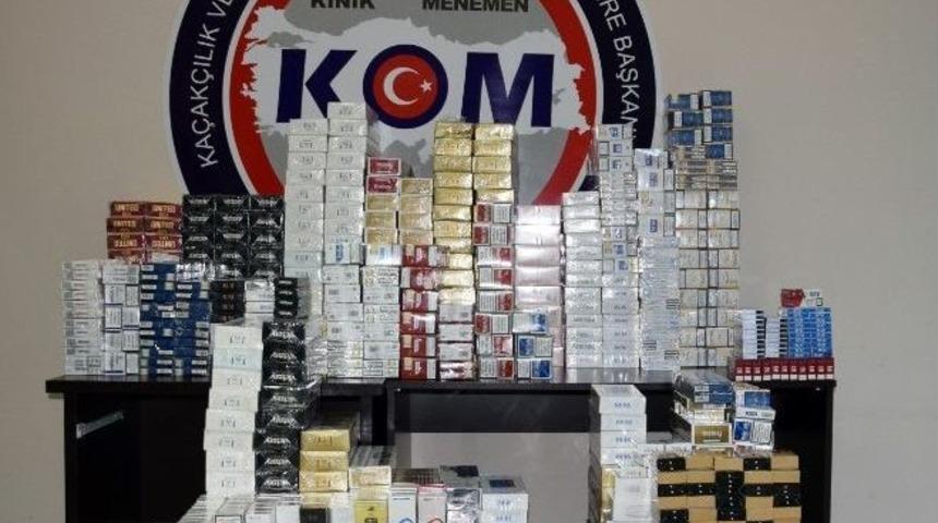 İzmir&rsquo;de Ka&ccedil;ak&ccedil;ılara Operasyon: 4 G&ouml;zaltı