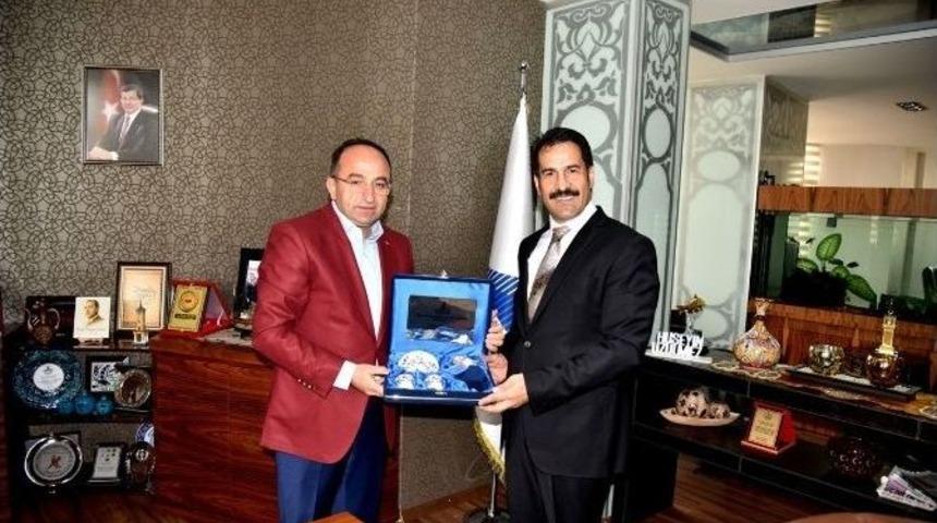 Milletvekili Yaman’dan Başkan Üzülmez’e Ziyaret