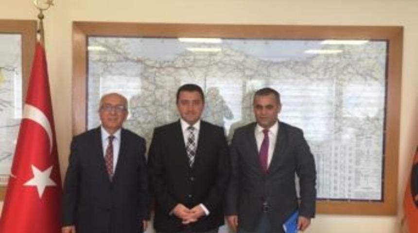 Başkan Bakıcı Karayolları B&ouml;lge M&uuml;d&uuml;rl&uuml;ğ&uuml;n&uuml; Ziyaret Etti