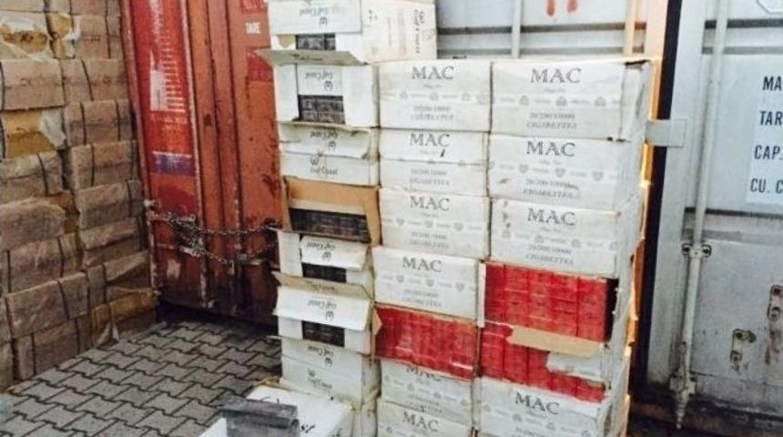 Vand&rsquo;da 132 Bin Paket Ka&ccedil;ak Sigara Ele Ge&ccedil;irildi