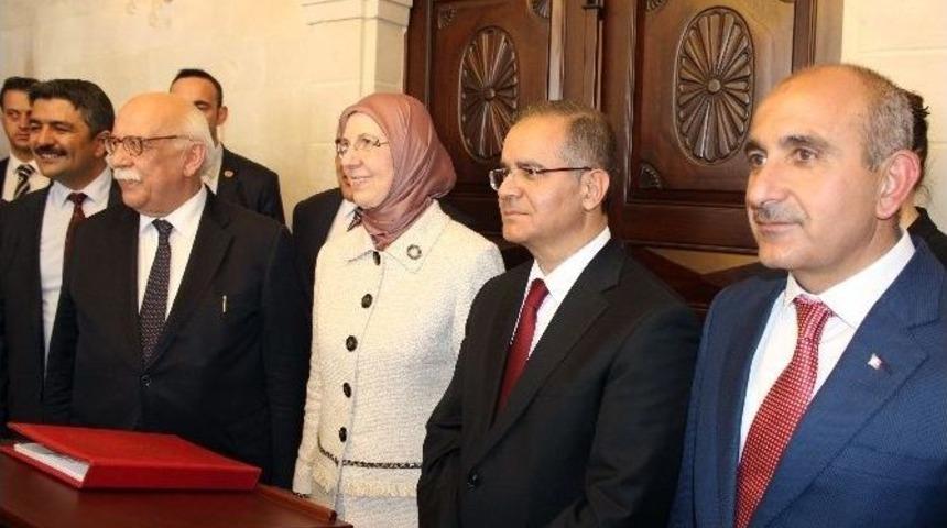 Bakanlar, Kilis Valiliği&rsquo;ni Ziyaret Etti