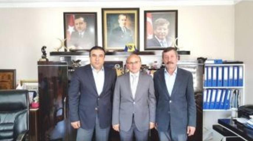 Başkan Oral&rsquo;a Nezaket Ziyareti