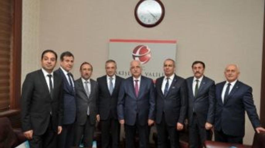 Dmo Genel M&uuml;d&uuml;r&uuml;&rsquo;nden Vali Tuna&rsquo;ya Ziyaret