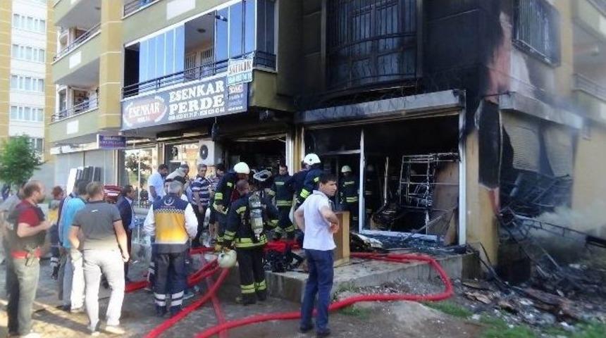 Diyarbakır’da Korkutan Yangın