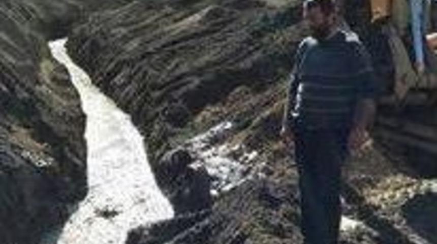 Şenkaya Belediyesinden Mahallelere Su Kanalı Desteği