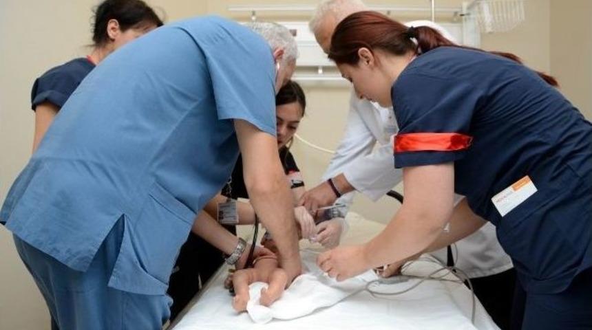 Hastanede Afet Tatbikatı