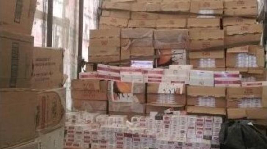 Bitlis&rsquo;te 276 Bin Paket Ka&ccedil;ak Sigara Ele Ge&ccedil;irildi