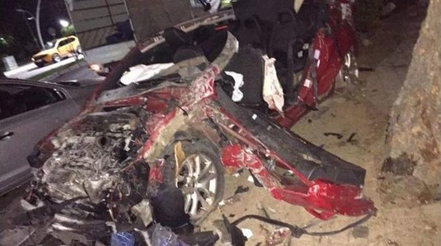 Antalya&rsquo;da Feci Kaza:1 &Ouml;l&uuml;, 4 Yaralı