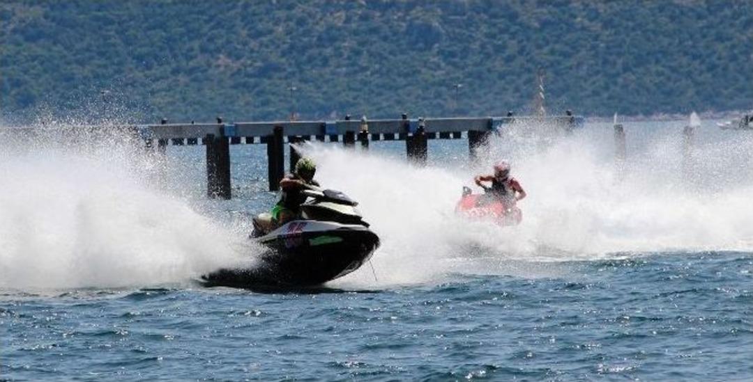 T&uuml;rkiye Sujeti Ve Flyboard Şampiyonası 1. Ayak Yarışları Bodrum&rsquo;da Başladı