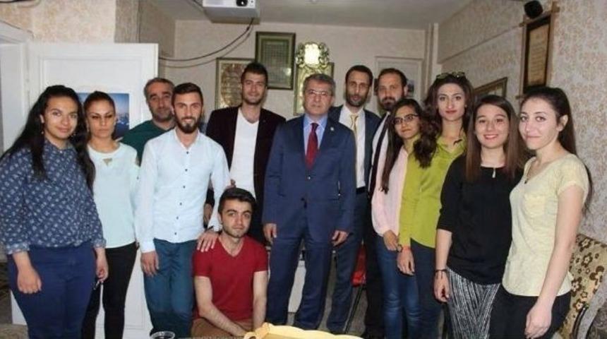 Milletvekili Serdar&rsquo;dan, Elazığ K&uuml;lt&uuml;r Ve Sanat Derneğine Ziyaret