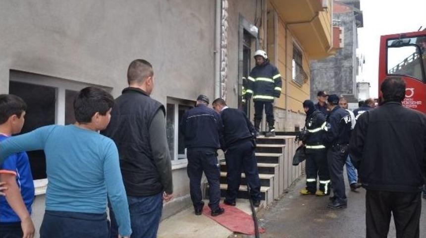 Fatsa&rsquo;da Kalorifer Dairesi Yangını