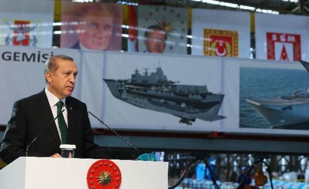 Cumhurbaşkanı Erdoğan: &ldquo;bu Gemi Gerektiğinde D&uuml;nyanın Her K&ouml;şesinde Askeri Operasyon Yapabilecek&rdquo;
