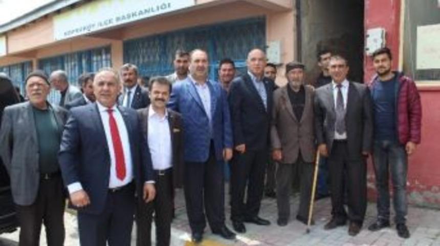 Milletvekili Ilıcalı, İl&ccedil;e Ziyaretlerinde Bulundu